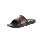 Gucci Web Accent Rubber Slides