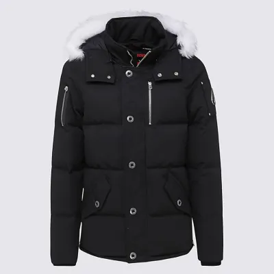 MOOSE KNUCKLES "3Q" JACKET WITH FUR-TRIMMED HOOD 01