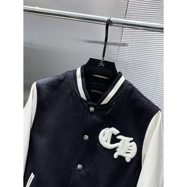  CHROME HEARTS Baseball Cotton Jacket 8621