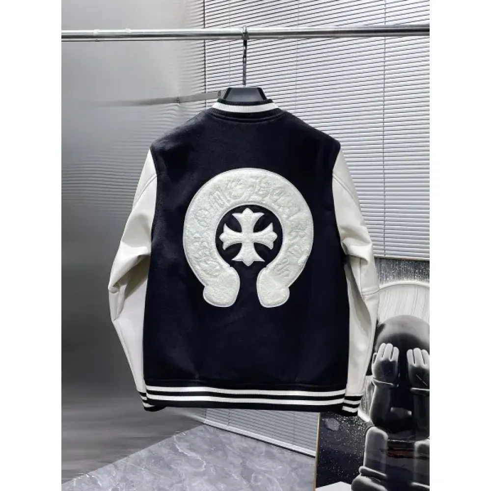  CHROME HEARTS Baseball Cotton Jacket 8621