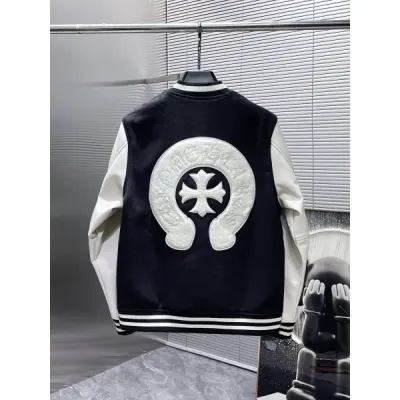  CHROME HEARTS Baseball Cotton Jacket 8621 02