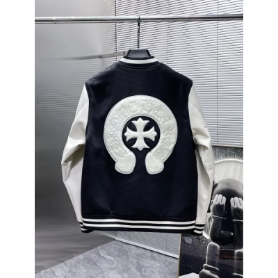  CHROME HEARTS Baseball Cotton Jacket 8621 02