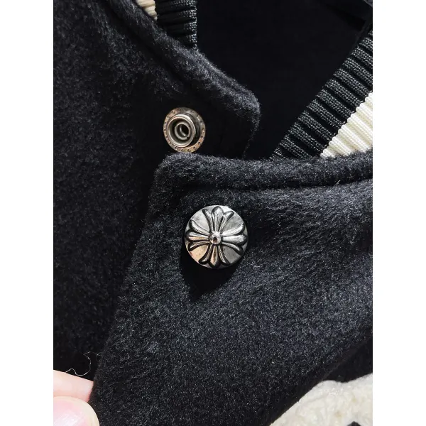  CHROME HEARTS Baseball Cotton Jacket 8621