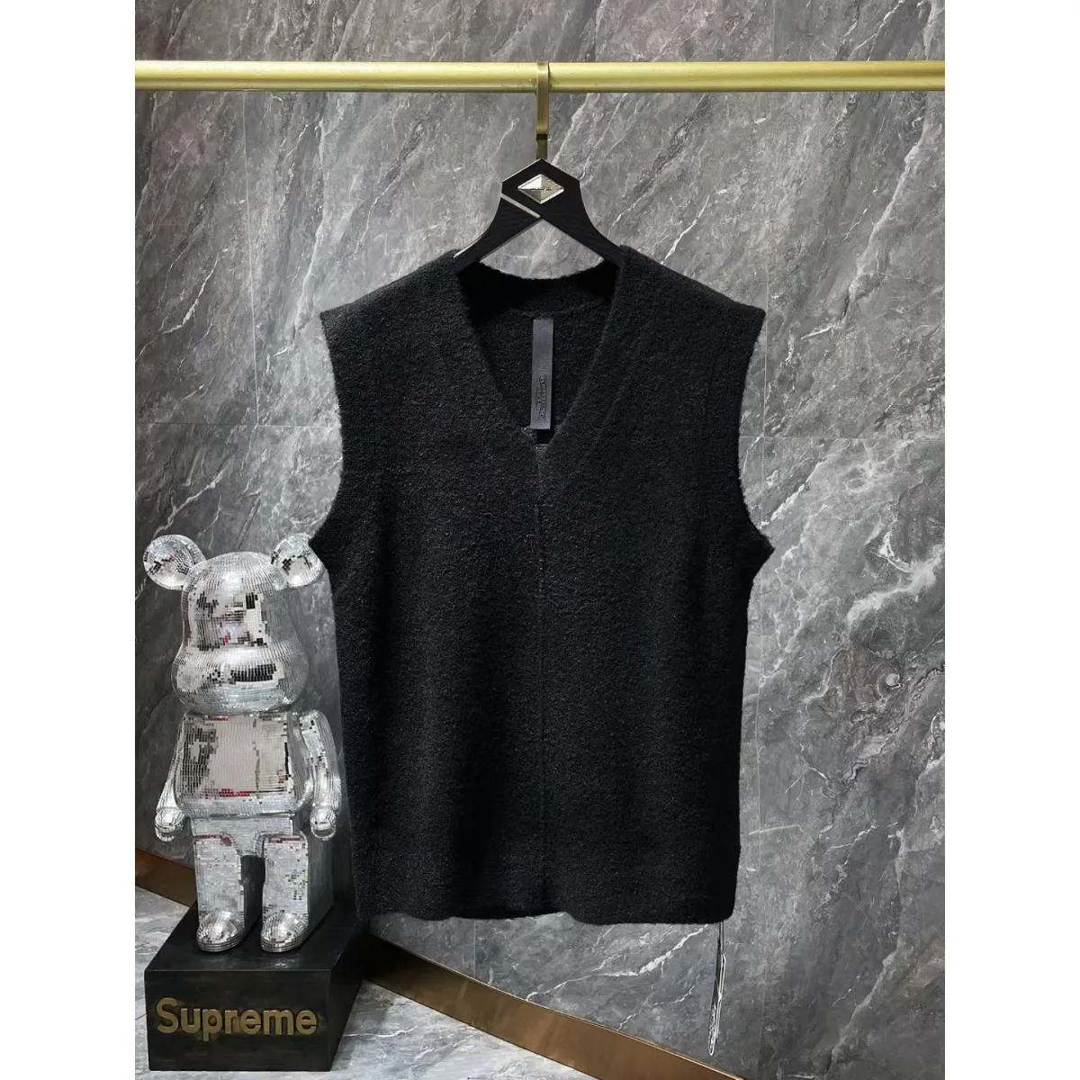  CHROME HEARTS Cashmere Sleeveless Vest 8856