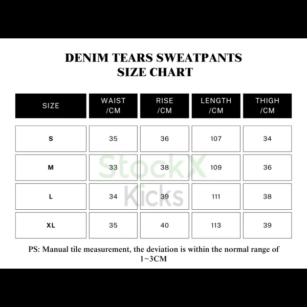 Denim Tears The Cotton Wreath Sweatpants Green