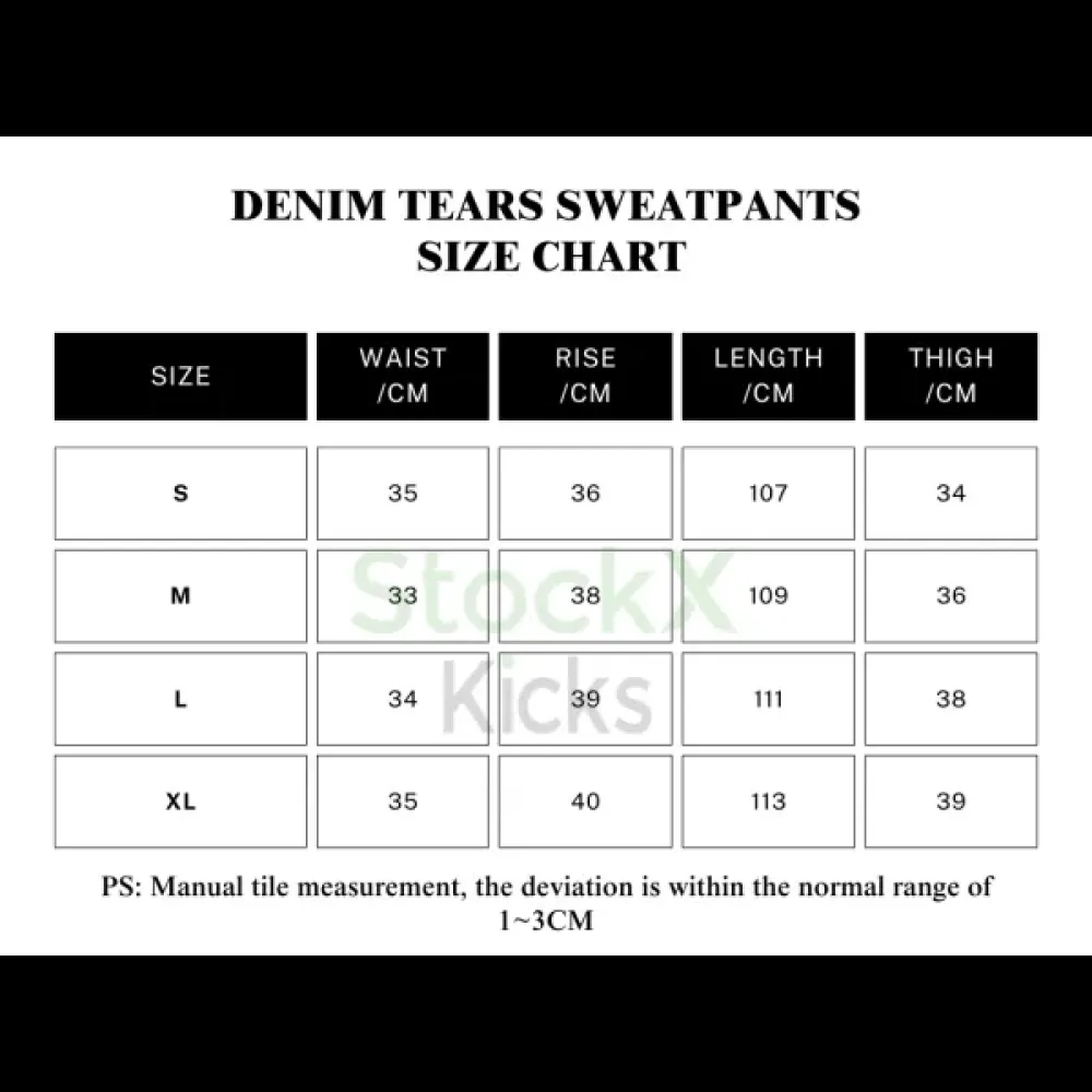  Denim Tears The Cotton Wreath Sweatpants Green