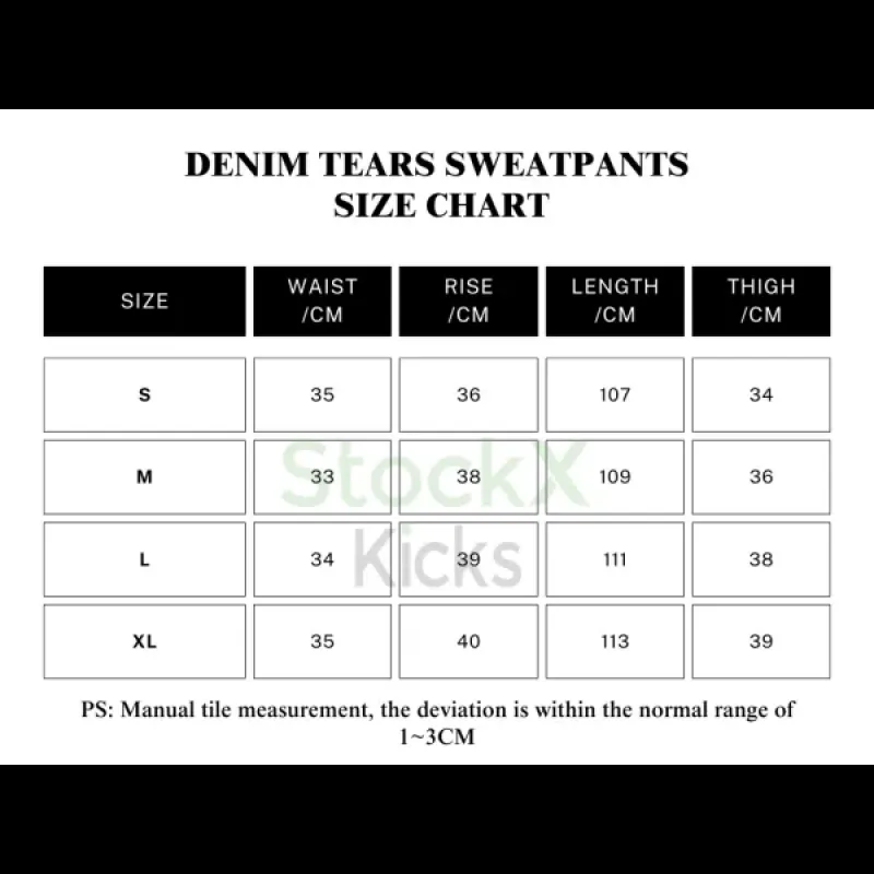  Denim Tears The Cotton Wreath Sweatpants Green