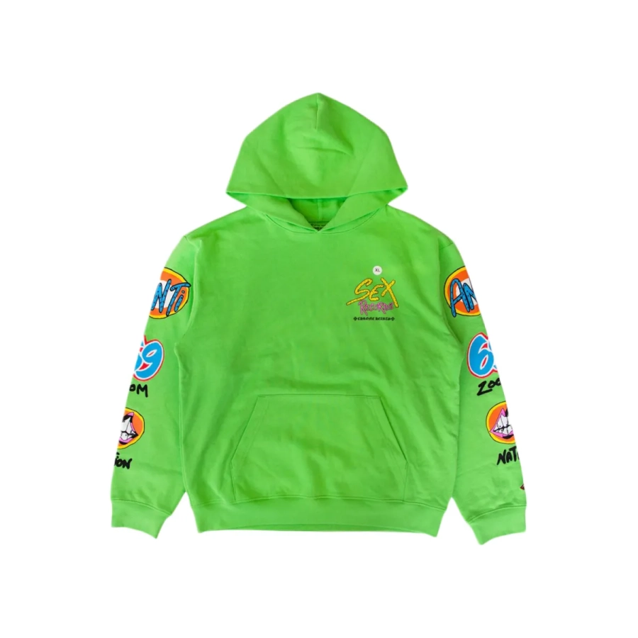 Chrome Hearts Matty Boy Sex Records Hoodie Citrus