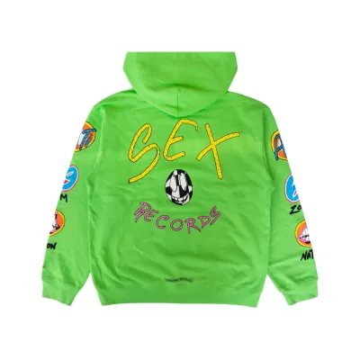 Chrome Hearts Matty Boy Sex Records Hoodie Citrus 02