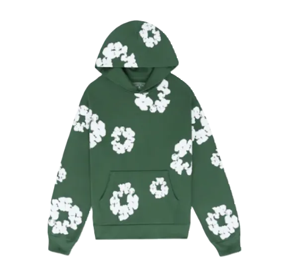 Denim Tears The Cotton Wreath Hoodie Green