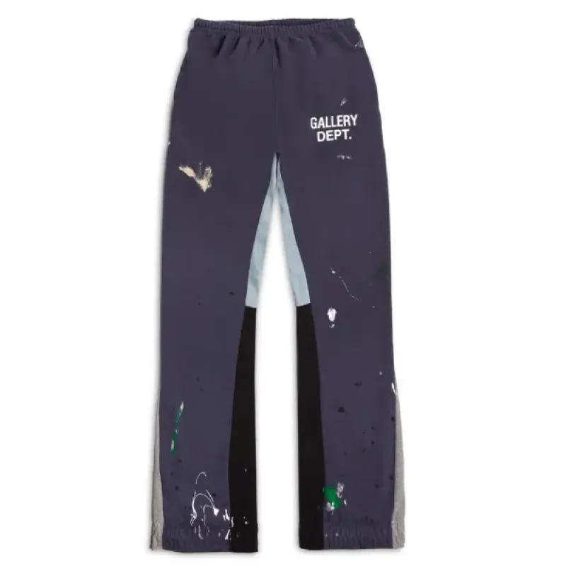  Gallery Dept. Painted Flare Sweat Pants Navy