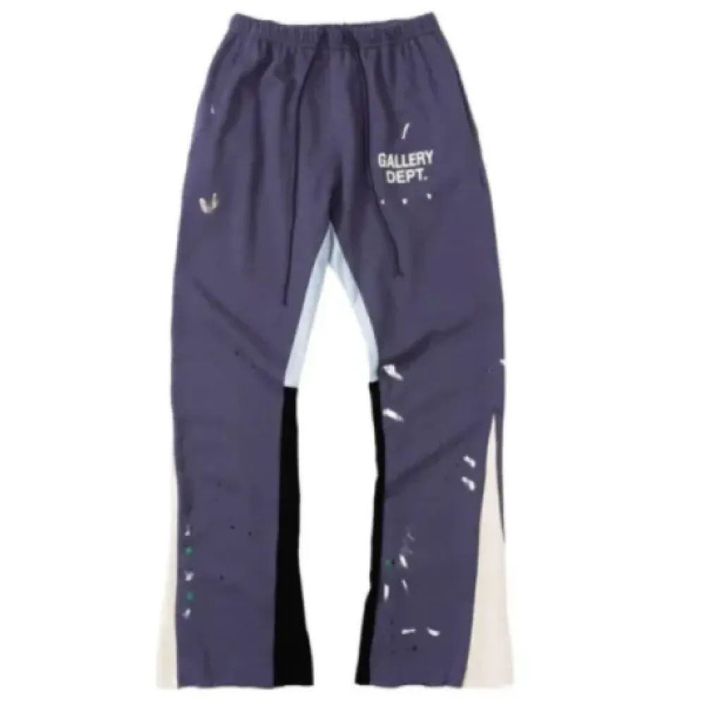  Gallery Dept. Painted Flare Sweat Pants Navy