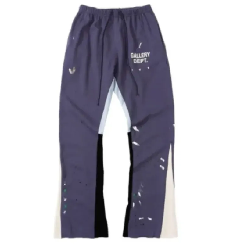  Gallery Dept. Painted Flare Sweat Pants Navy
