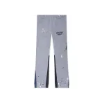  Painted Flare Sweat Pants Heather Grey