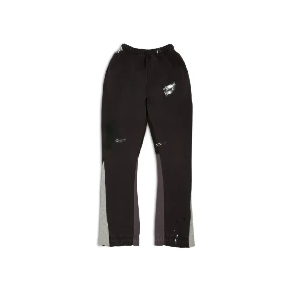 Gallery Dept. Painted Flare Sweat Pants Washed Black