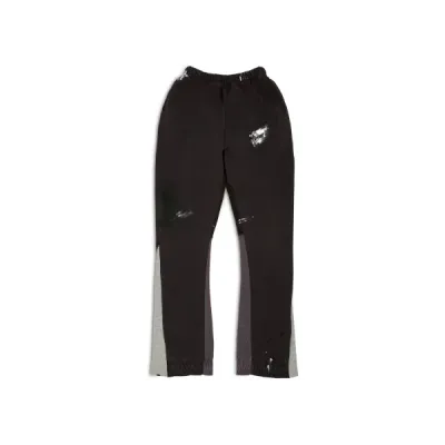 Gallery Dept. Painted Flare Sweat Pants Washed Black 02