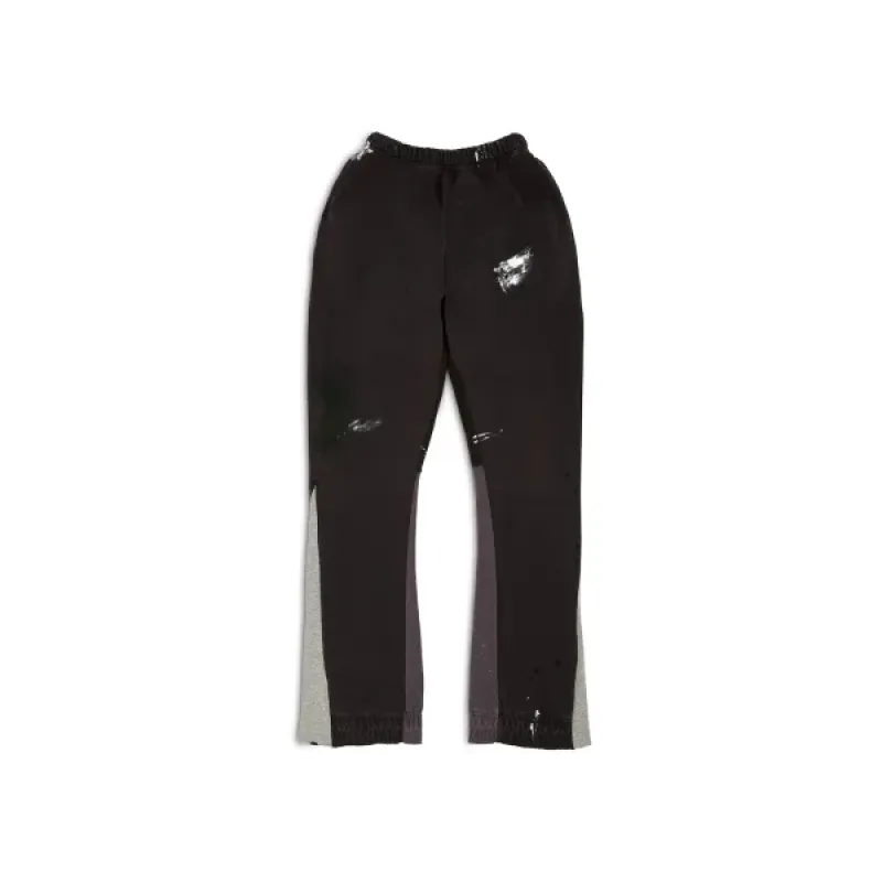 Gallery Dept. Painted Flare Sweat Pants Washed Black