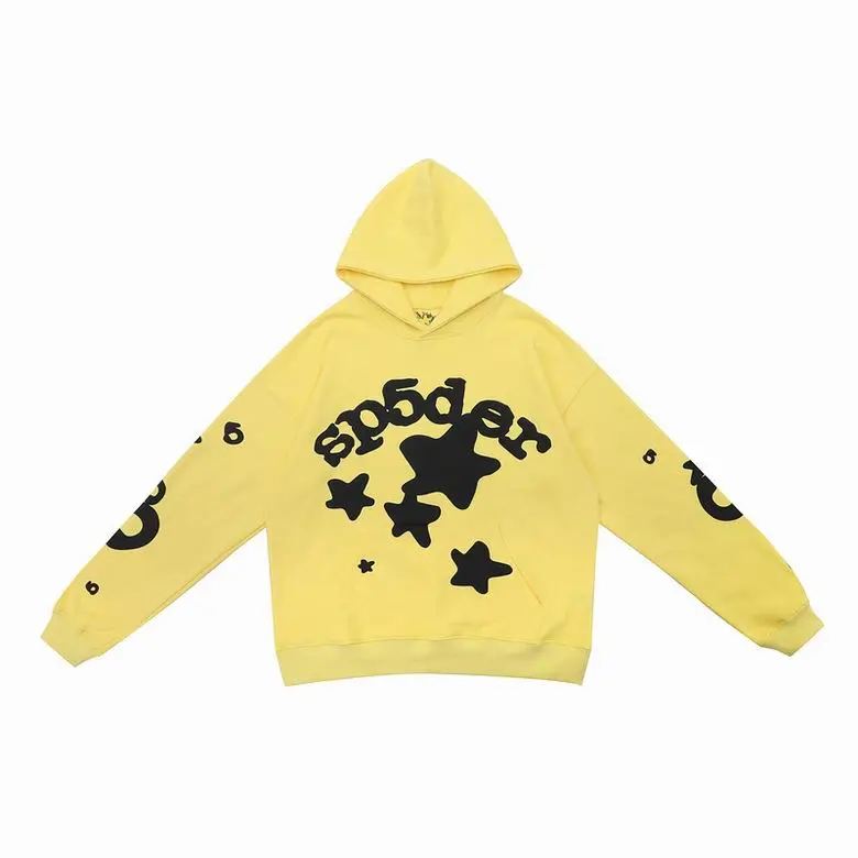 Sp5der Beluga Hoodie Gold