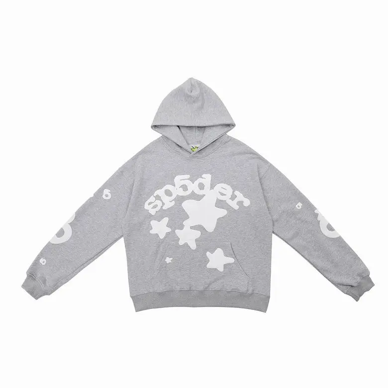 Sp5der Beluga Hoodie Heather Grey