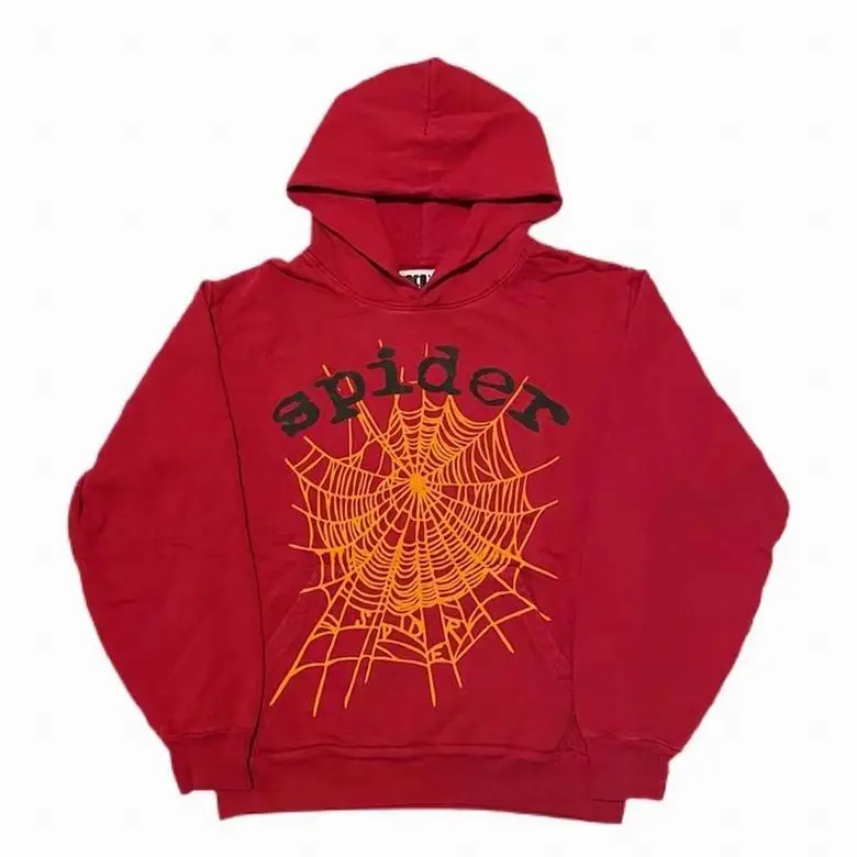 Sp5der Hoodie Red