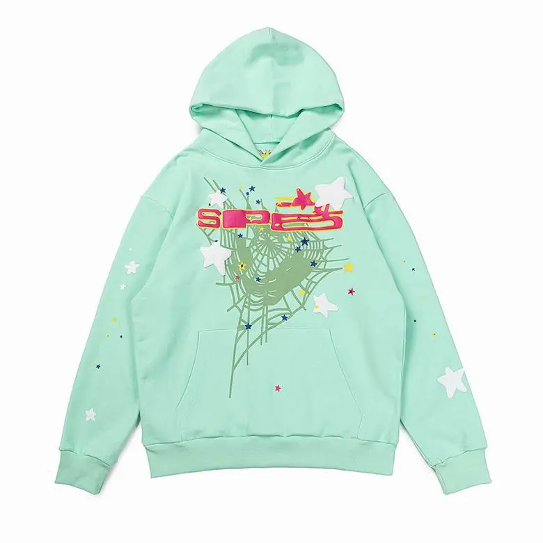 Sp5der SP5 Mint Hoodie Mint