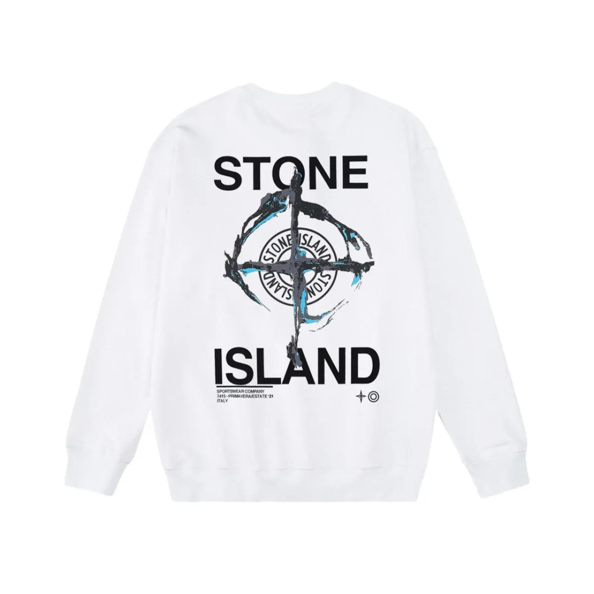 Stone Island Sweatshirt Black/White YZ W801