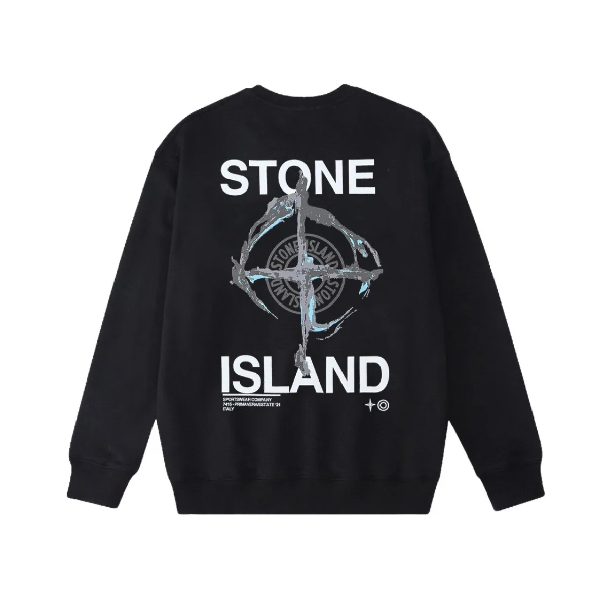 Stone Island Sweatshirt Black/White YZ W801