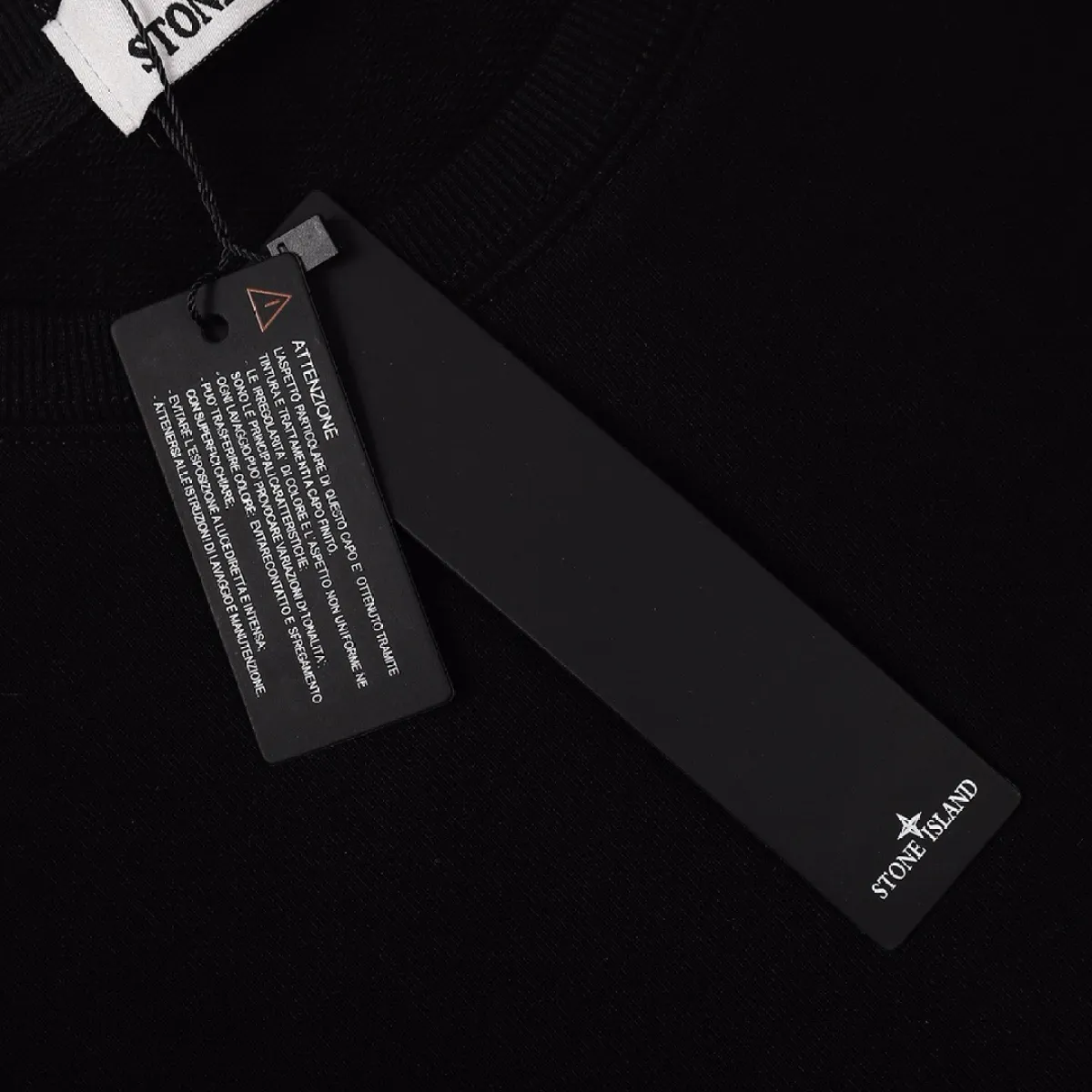 Stone Island Sweatshirt Black/White YZ W801