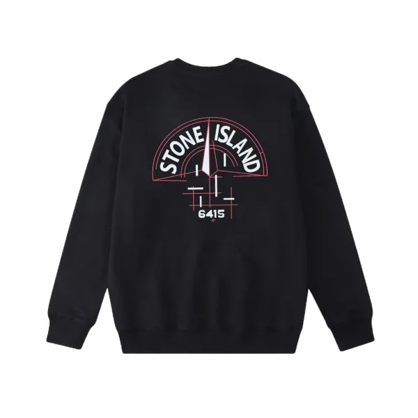 Stone Island Sweatshirt Black/White YZ W802