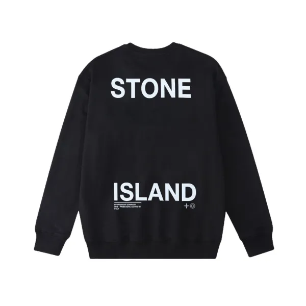 Stone Island Sweatshirt Black/White YZ W803