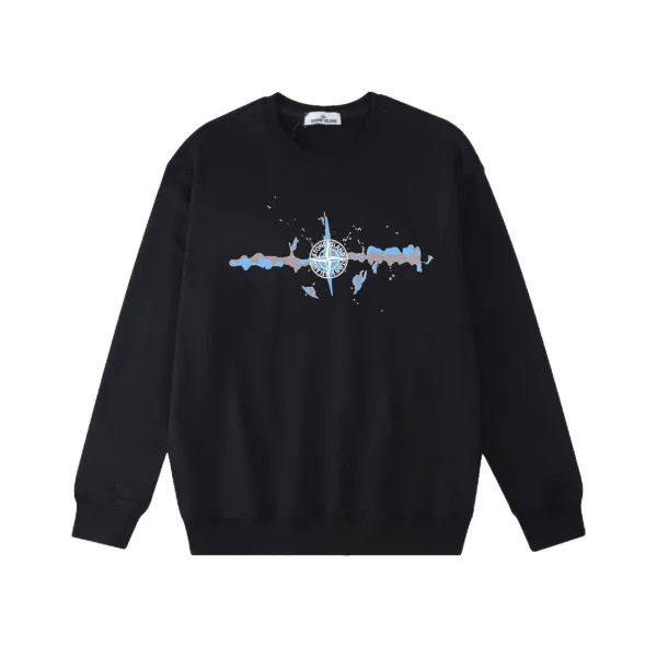 Stone Island Sweatshirt Black/White YZ W803