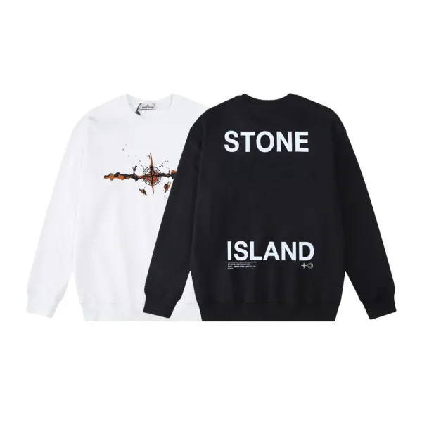 Stone Island Sweatshirt Black/White YZ W803