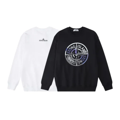 Stone Island Sweatshirt Black/White YZ W806 01