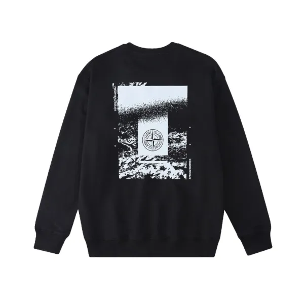 Stone Island Sweatshirt Black/White YZ W808