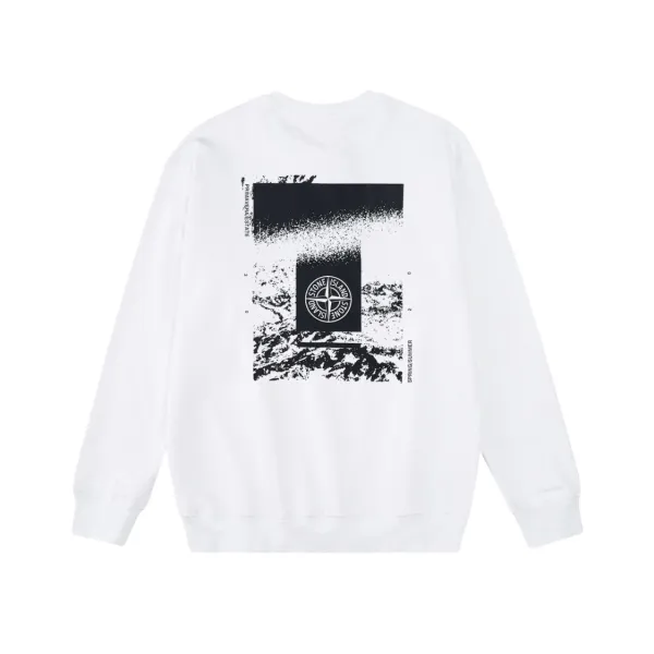 Stone Island Sweatshirt Black/White YZ W808