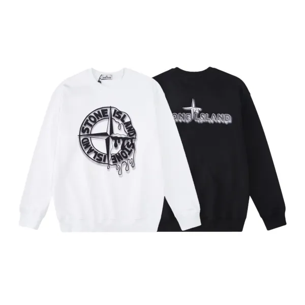 Stone Island Sweatshirt Black/White YZ W812