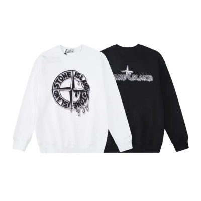 Stone Island Sweatshirt Black/White YZ W812 01