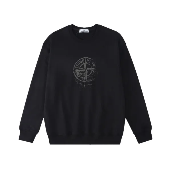 Stone Island Sweatshirt Black/White YZ W813