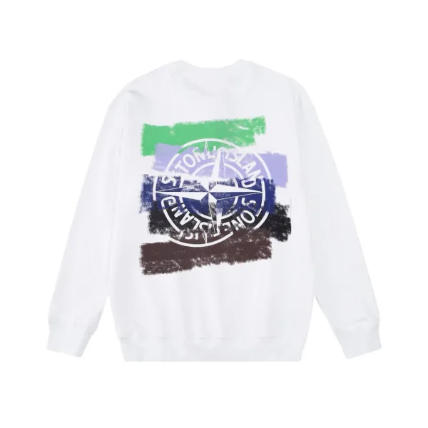 Stone Island Sweatshirt Black/White YZ W815