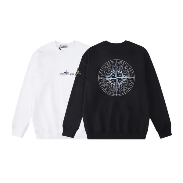 Stone Island Sweatshirt Black/White YZ W817