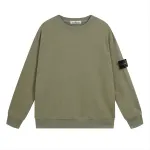 Stone Island Sweatshirt White/Grey/Khaki/Musk green/Dark green/Olive green/Navy Blue/Black YZ 9018