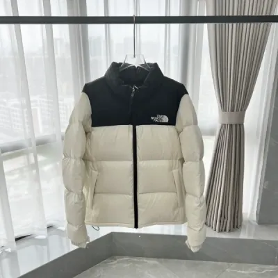 The North Face 1996 Splicing White And Milky White 01