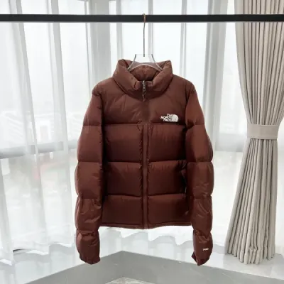The North Face 1996 Splicing White And Mocha Brown 01