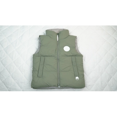 Canada Goose Outdoor Sports Down Vest Olive Green 01