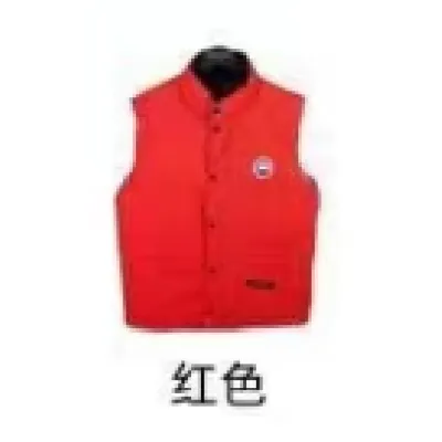 Canada Goose Outdoor Sports Down Vest Red 01