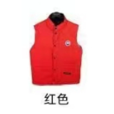 Canada Goose Outdoor Sports Down Vest Red 01
