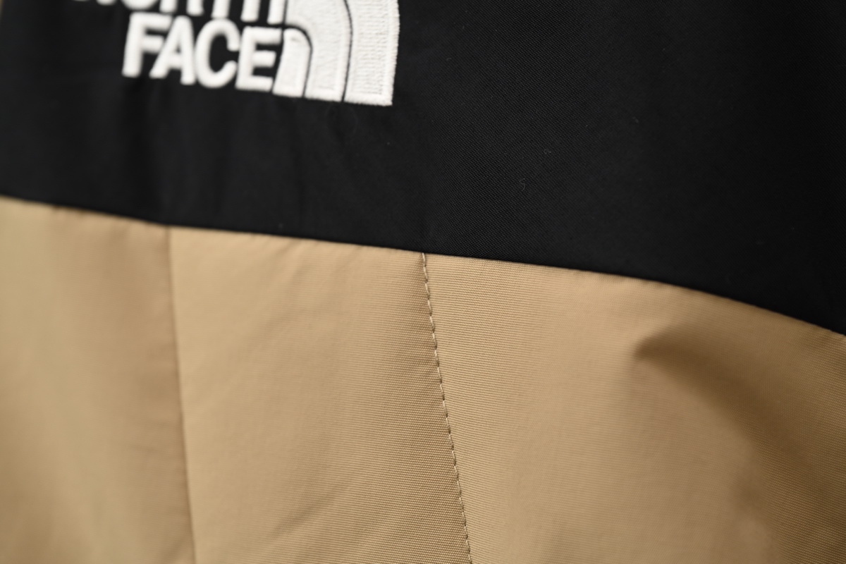 the n0*h F**e 1990 jacket black and army khaki