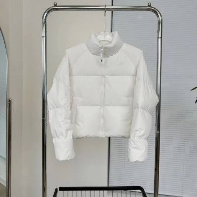 The North Face 1996S Lvory Down Jacket Short 01