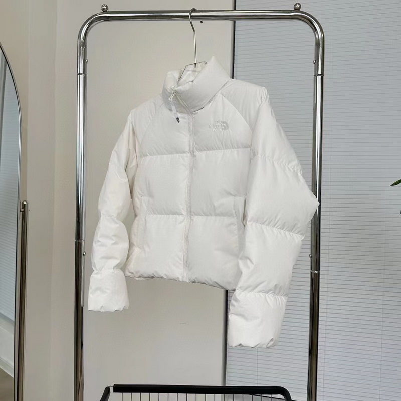 the n0*h F**e 1996s lvory down jacket short