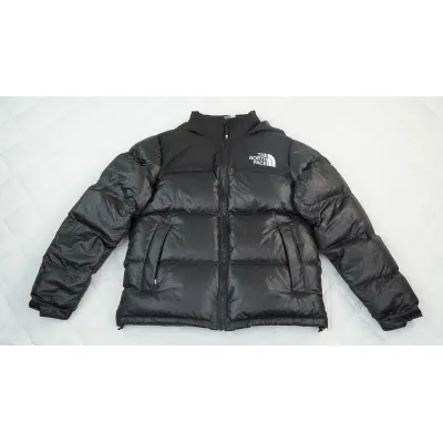  The North Face Splicing White And Black Down Jacket 02